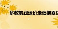 多数航线运价走低拖累综合指数下跌