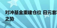 对冲基金重建仓位 日元套利交易有卷土重来之势