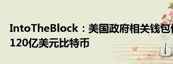 IntoTheBlock：美国政府相关钱包仍持有近120亿美元比特币