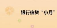 银行信贷“小月”谋破局