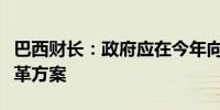 巴西财长：政府应在今年向国会提交所得税改革方案