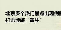 北京多个热门景点出现倒票现象 警方全链条打击涉旅“黄牛”