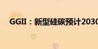 GGII：新型硅碳预计2030年占比超75%