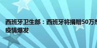 西班牙卫生部：西班牙将捐赠50万剂猴痘疫苗以应对非洲的疫情爆发