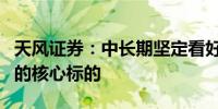 天风证券：中长期坚定看好“AI+出海+卫星”的核心标的