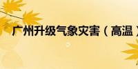 广州升级气象灾害（高温）Ⅲ级应急响应