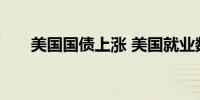 美国国债上涨 美国就业数据喜忧参半
