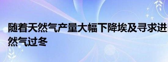 随着天然气产量大幅下降埃及寻求进口液化天然气过冬