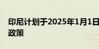 印尼计划于2025年1月1日启动B40生物柴油政策
