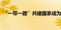 “一带一路”共建国家成为中国投资新风向