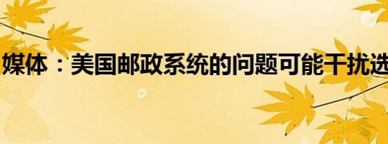 媒体：美国邮政系统的问题可能干扰选举投票
