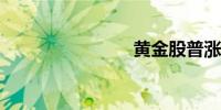 黄金股普涨