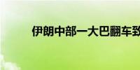 伊朗中部一大巴翻车致10死36伤