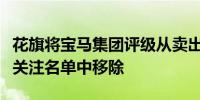 花旗将宝马集团评级从卖出上调至中性并从其关注名单中移除