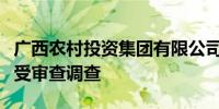 广西农村投资集团有限公司副总经理韦德斌接受审查调查