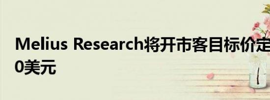 Melius Research将开市客目标价定为950.00美元