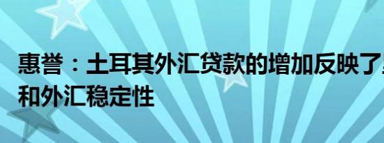 惠誉：土耳其外汇贷款的增加反映了里拉成本和外汇稳定性