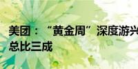 美团：“黄金周”深度游兴起自然景区预订占总比三成