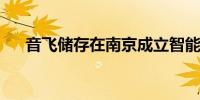 音飞储存在南京成立智能产业发展公司
