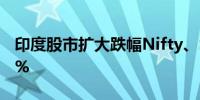 印度股市扩大跌幅Nifty、Sensex指数均跌2%