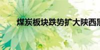 煤炭板块跌势扩大陕西黑猫逼近跌停