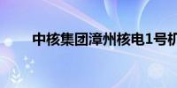 中核集团漳州核电1号机组获批装料
