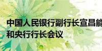 中国人民银行副行长宣昌能出席金砖国家财长和央行行长会议