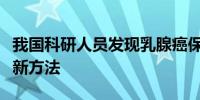我国科研人员发现乳腺癌保乳术判定癌症边界新方法