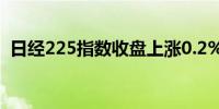 日经225指数收盘上涨0.2%至38,981.75点