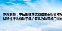 默克制药：中后期临床试验结果表明针对呼吸道合胞体病毒（RSV）的试验性疗法有助于保护婴儿为监管部门潜在的审批铺平道路