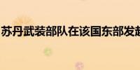苏丹武装部队在该国东部发起大规模军事行动