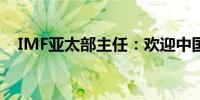 IMF亚太部主任：欢迎中国经济刺激措施