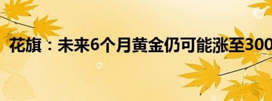 花旗：未来6个月黄金仍可能涨至3000美元