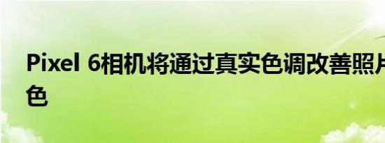 Pixel 6相机将通过真实色调改善照片中的肤色
