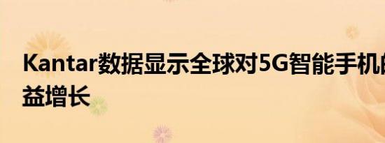 Kantar数据显示全球对5G智能手机的需求日益增长